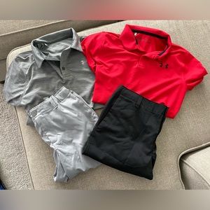 Boys Under Armour Golf outfits size YXL